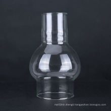 Glass oil lamp shade and glass chimney protection glass table lamp candle shade chimney